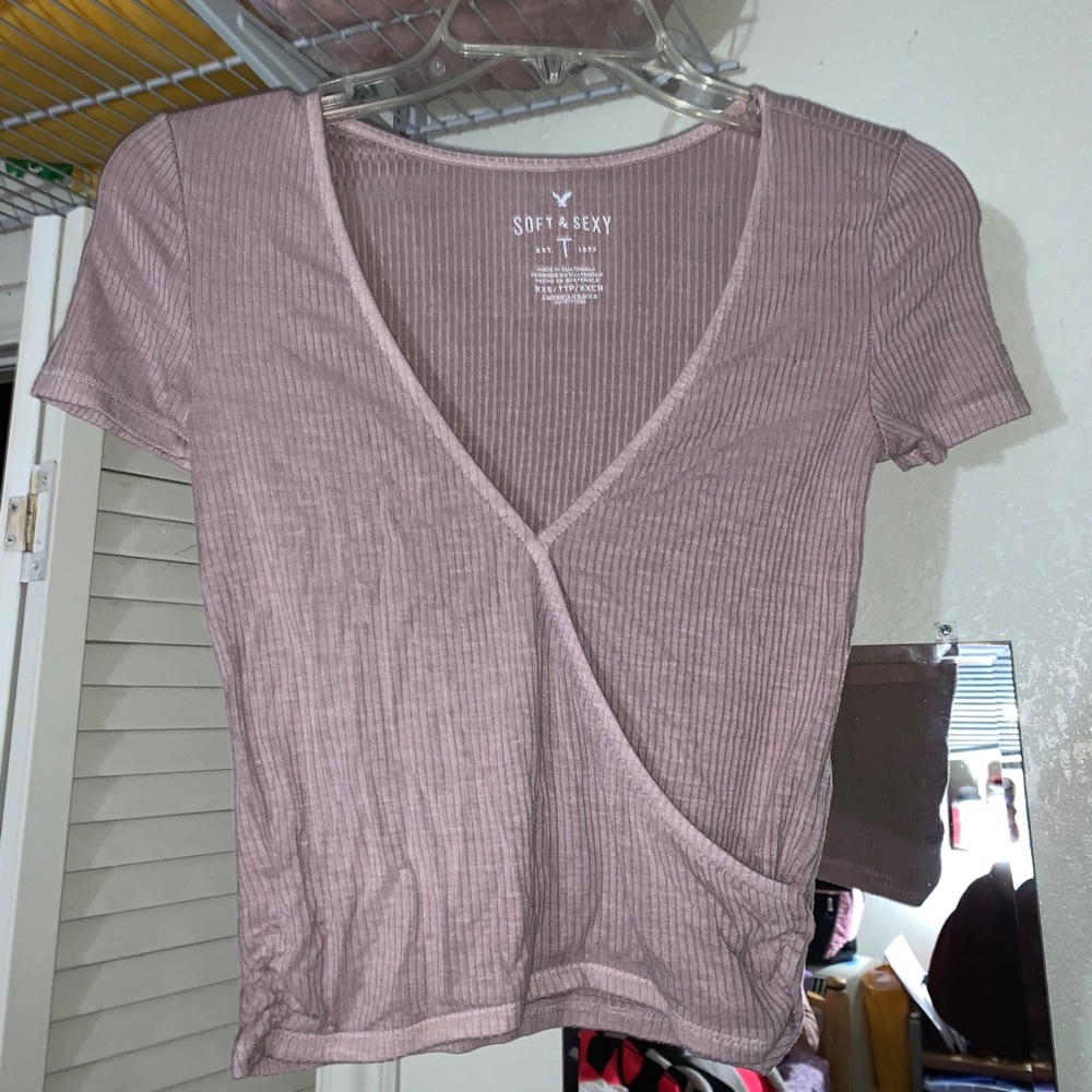 American Eagle Crop Top